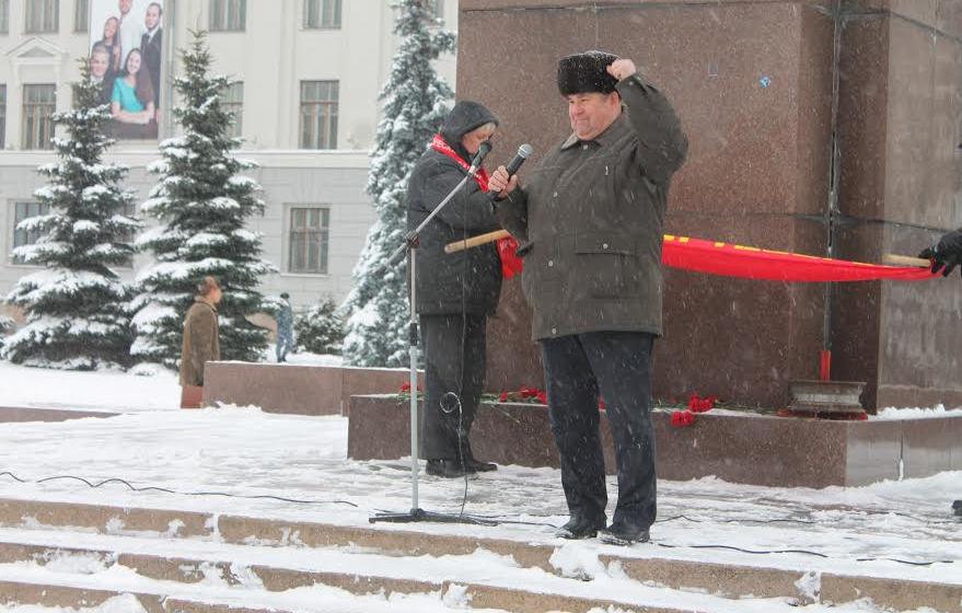 Очередную годовщину Великой Октябрьской социалистической революции отметили в Пскове