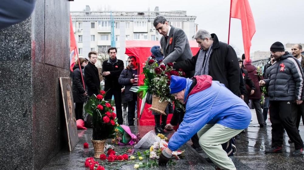 Компартия Луганской народной республики достойно отметила 99-ю годовщину Великого Октября