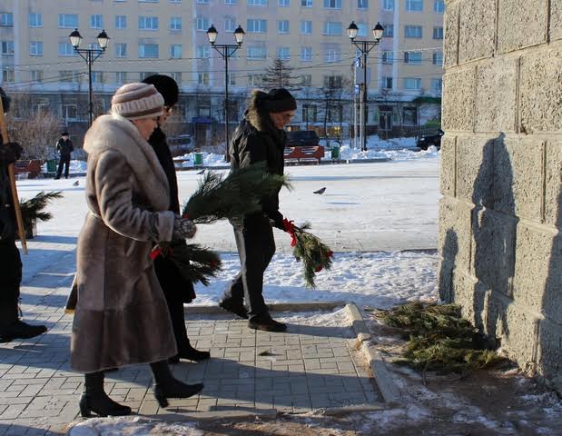 День памяти В.И. Ленина в Магадане