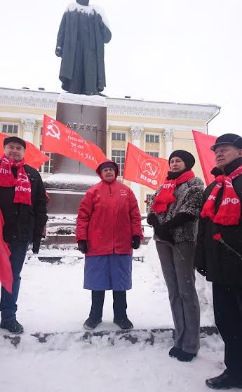 Удмуртская Республика. В Ижевске и Воткинске прошла вахта памяти Владимира Ильича Ленина