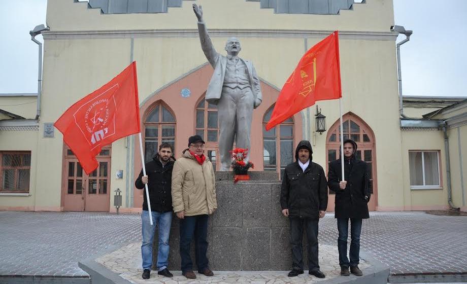 День памяти Ленина в Астрахани