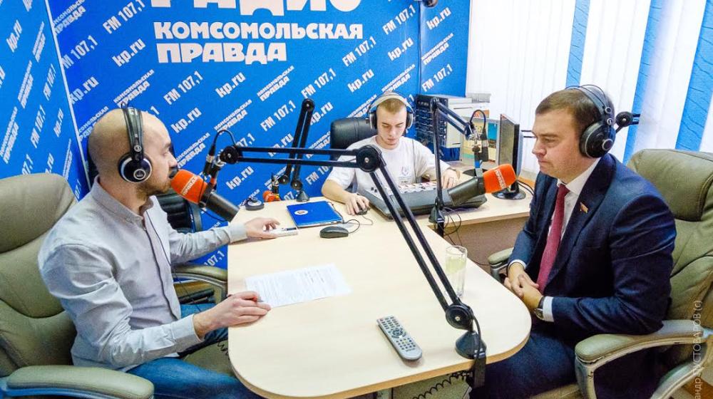Красноярск. Встреча Ю.В. Афонина в «Комсомолке»