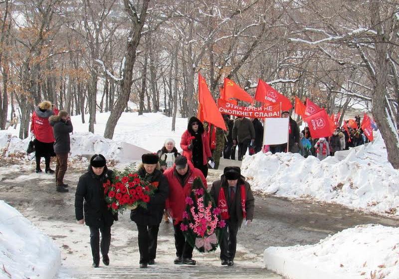 95-ю годовщину победы Народно-революционной армии под Волочаевкой отметили коммунисты Еврейской АО, Приморского и Хабаровского краев, Амурской области