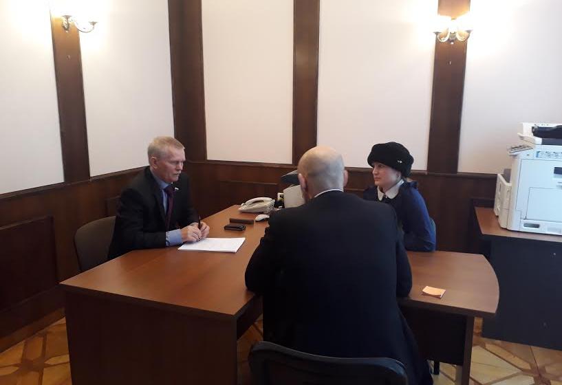В рамках региональной недели С.М. Пантелеев провел личный прием граждан