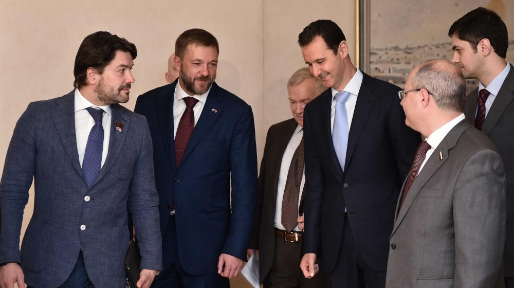 Депутаты-коммунисты передали Президенту Сирии Башару Асаду Послание лидера КПРФ Г.А. Зюганова