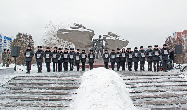 Волгоградская область. В Волжском прошел митинг, посвященный 28-й годовщине вывода советских войск из Афганистана
