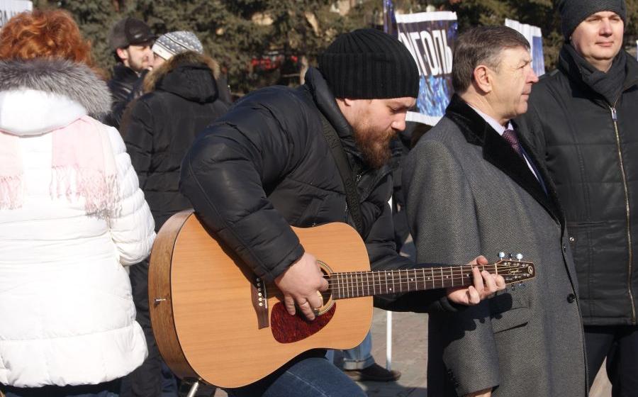 В Красноярске на митинг по экологическим проблемам пришли более двух тысяч человек