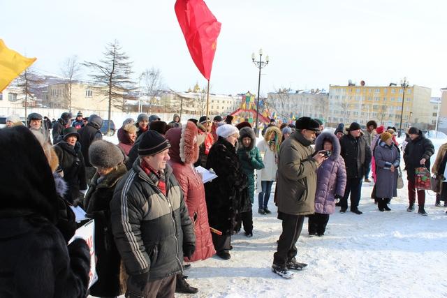 В Магадане прошел митинг против беспредела в сфере ЖКХ