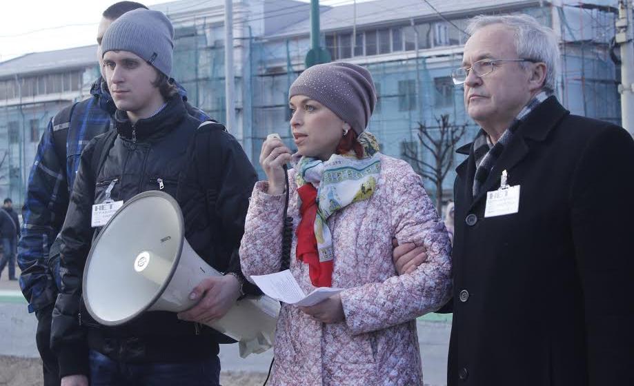 Жители Ярославля вышли на митинг протеста
