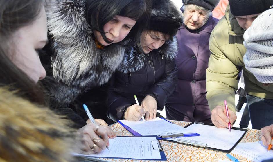Ивановская область. Жители деревни Филино Шуйского района протестовали против отсутствия школы