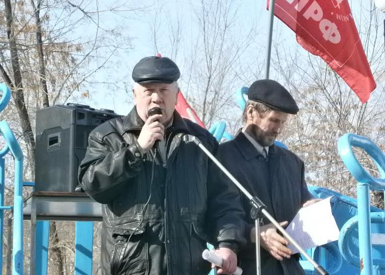 "Красная весна" в Самарской области. Митинг в Новокуйбышевске