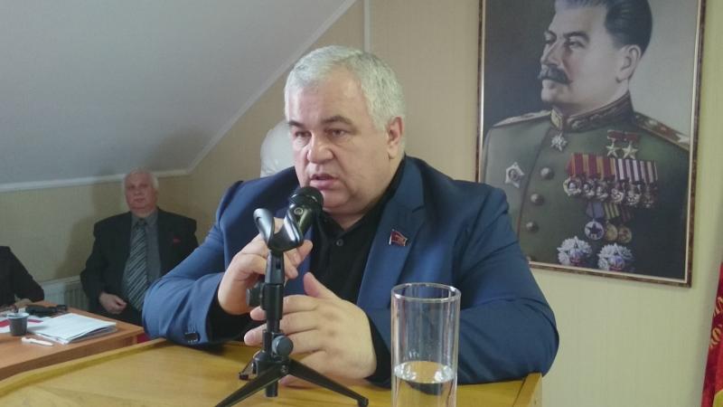К.К. Тайсаев принял участие в работе 47–ой отчётной Конференции Ставропольского крайкома КПРФ