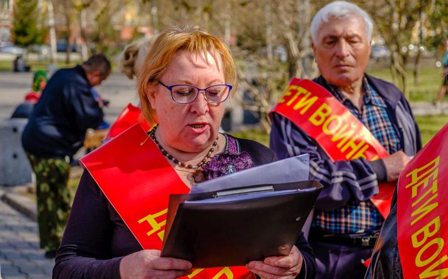 Красноярский край. При поддержке КПРФ «дети войны» провели пикет
