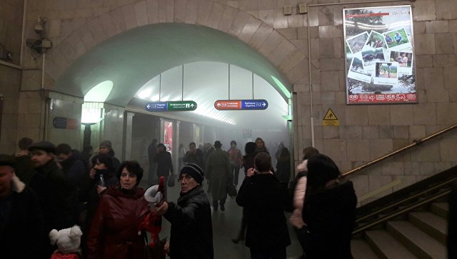 В метро Санкт-Петербурга прогремели взрывы