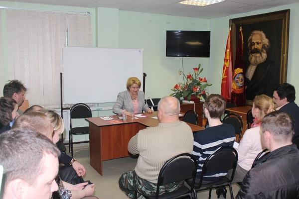 В Новгородской области по приглашению обкома КПРФ побывала Нина Останина