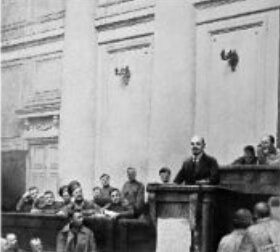 Проект KPRF.RU "Хроника революции". 24 апреля 1917 года: временное правительство гарантирует защиту помещечьего землевладения, Ленин пишет "Воззвание к солдатам и матросам"