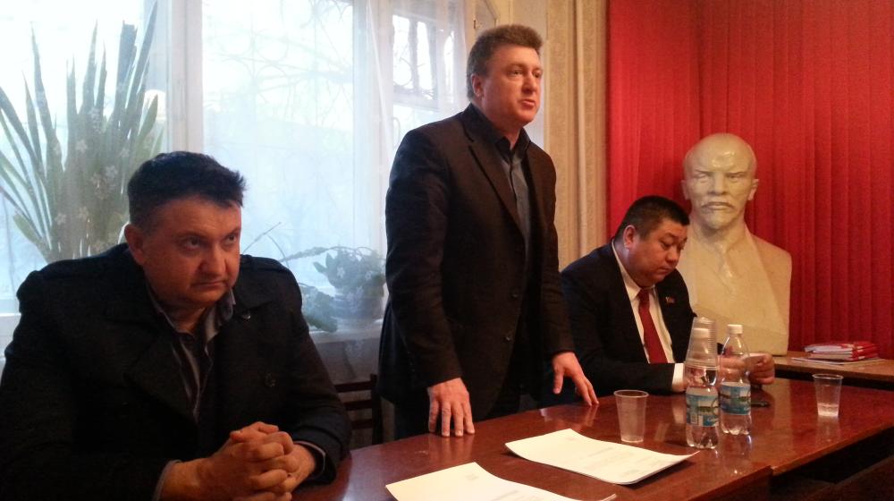 Город-герой Волгоград. Евгений Шаманаев принял участие в заседании членов бюро четырёх партийных организаций города Волгограда