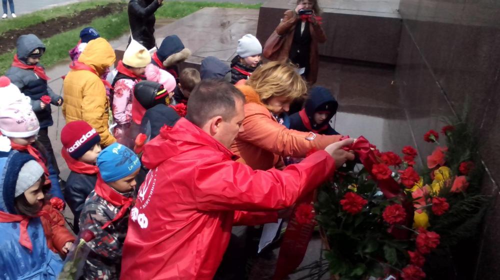 В День рождения Ленина юные волгоградцы стали пионерами