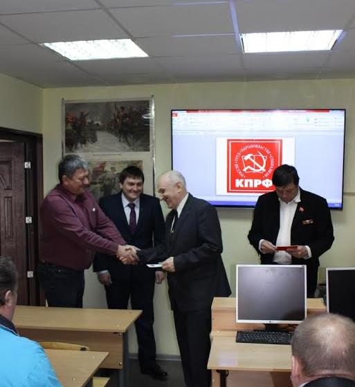 Ямало-Ненецкий АО. Встреча руководителей Ноябрьского отделения КПРФ с членами общественной организации «Союз-Чернобыль»