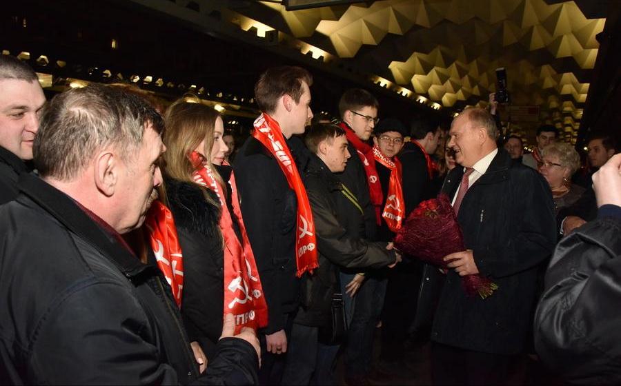 Начался рабочий визит Г.А. Зюганова в Санкт-Петербург