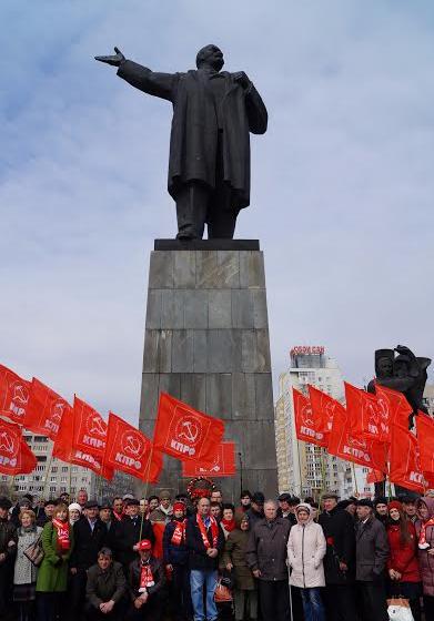Нижегородские коммунисты встретили 147-летие со дня рождения Ленина