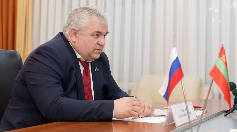 К. К. Тайсаев встретился с главой Приднестровского государства В. Н. Красносельским.