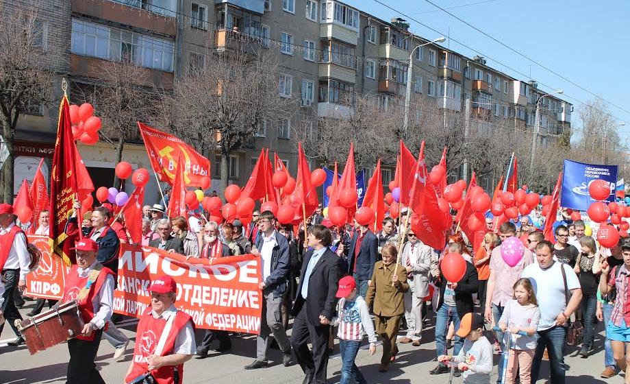 Красный первомай в Марий Эл