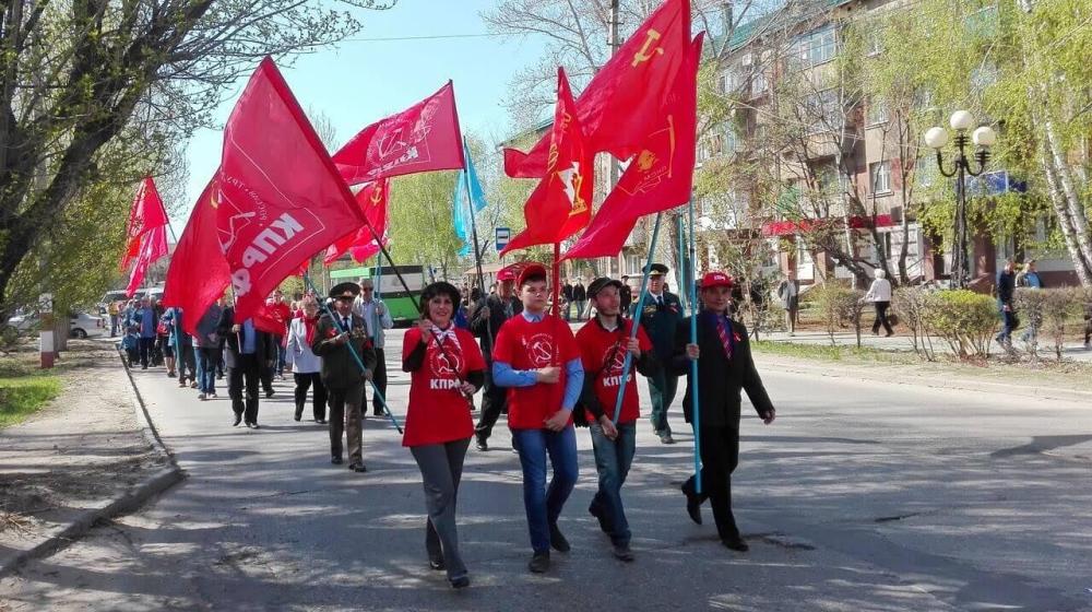 Саратовская область. Первомай в Балаково