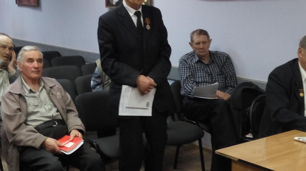 Первый секретарь Нижегородского обкома КПРФ Владислав Егоров принял участие в собрании Правления НРО «Дети войны»