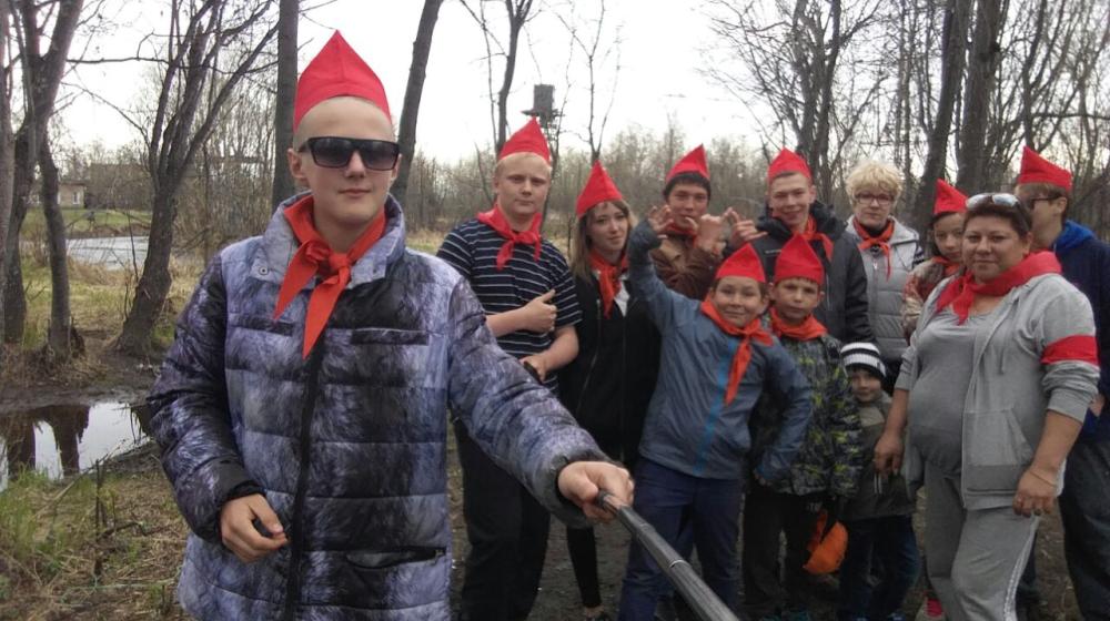 В Камчатском крае прошел приём в пионеры, совмещённый с изучением истории Камчатского края