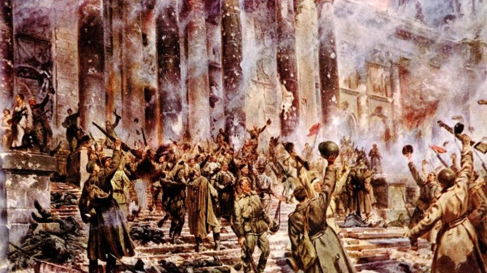 "Победа". История создания известной картины художника Петра Кривоногова в газете "Правда"