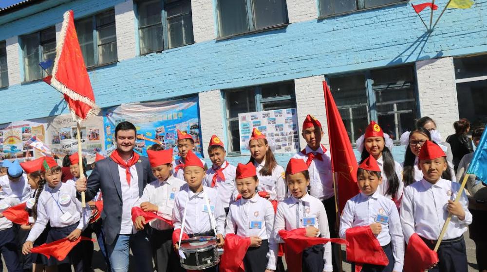 Тувинские коммунисты побывали на республиканском пионерском слете