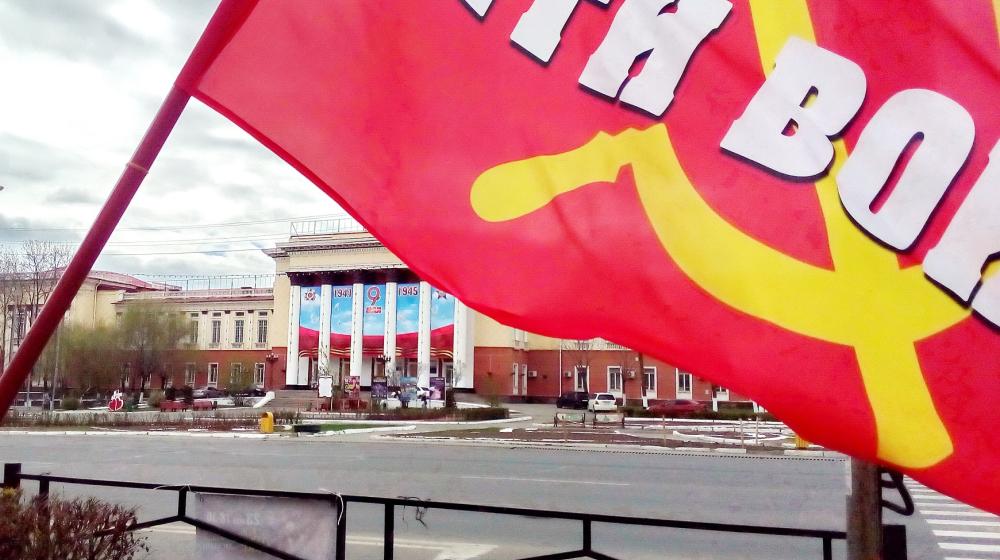 Приморский край. «Дети войны» из города Артема вышли на пикет в преддверии Дня Победы
