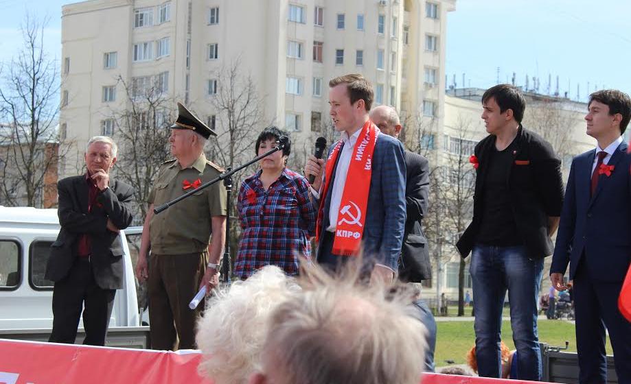 Во Владимире прошел первомайский митинг-концерт