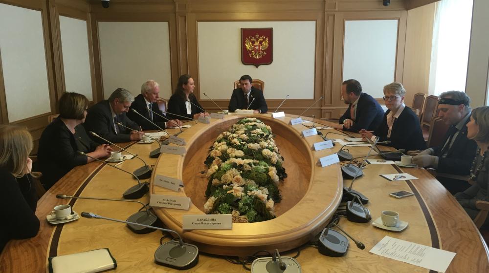 Олег Лебедев провёл встречу с депутатами Бундестага