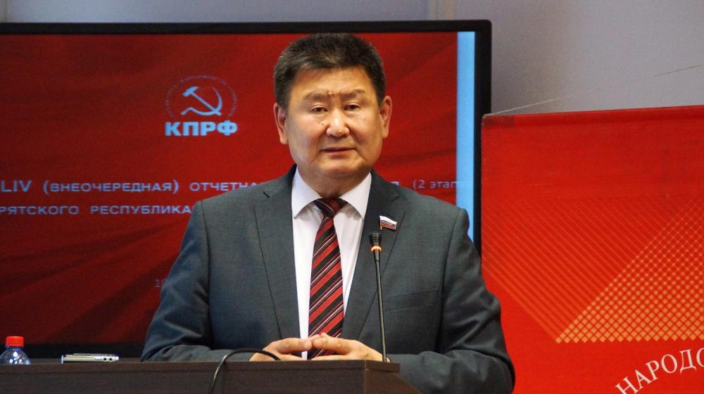Коммунисты выдвинули Вячеслава Мархаева на пост главы Бурятии