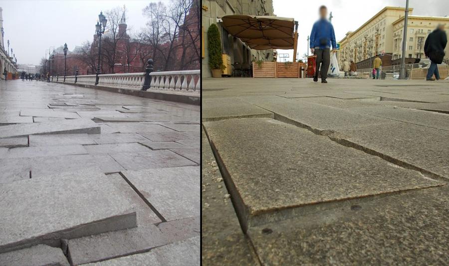 Коммерсантъ: ФАС пересчитала тротуарную плитку