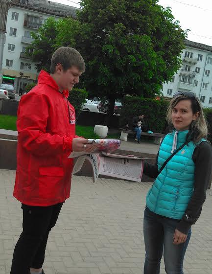 День русского языка в Рязани был отмечен многочисленными пикетами