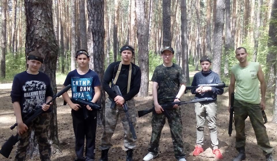 Под Тамбовом при поддержке КПРФ прошла игра по лазертагу