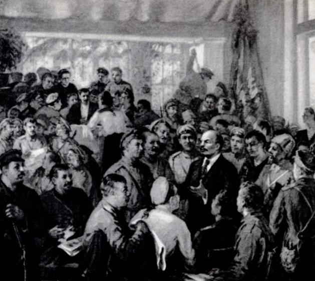 Проект KPRF.RU "Хроника революции". 3 июля 1917 года: Всероссийский съезд Советов приветствовал начавшееся наступление, В.И. Ленин выступил на Всероссийской конференции военных организаций РСДРП(б) 
