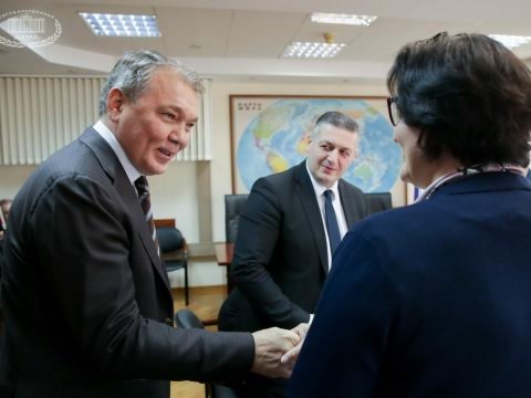Л.И. Калашников провел встречу с представителями парламента Грузии