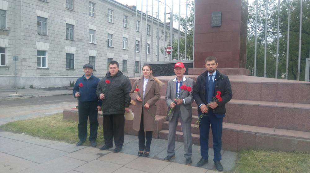 Первый секретарь Коми рескома КПРФ Олег Михайлов посетил Воркуту