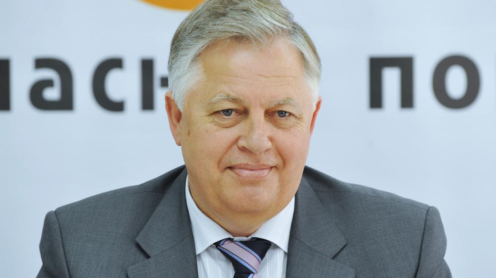 К.К. Тайсаев поздравил с днем рождения лидера коммунистов Украины П.Н. Симоненко 