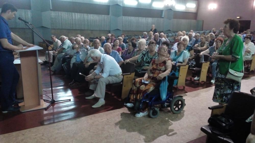 Краснодарский край. В Тихорецке Николай Осадчий провел встречу с избирателями