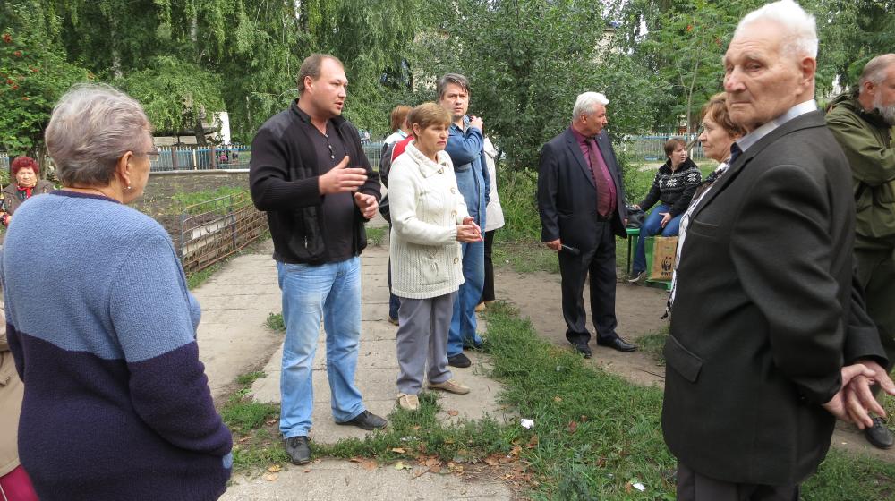 Тамбовская область. Депутаты-коммунисты провели встречу с жителями города Кирсанова
