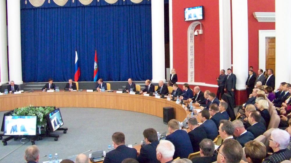 В Орле состоялось представление Андрея Клычкова в качестве врио губернатора Орловской области