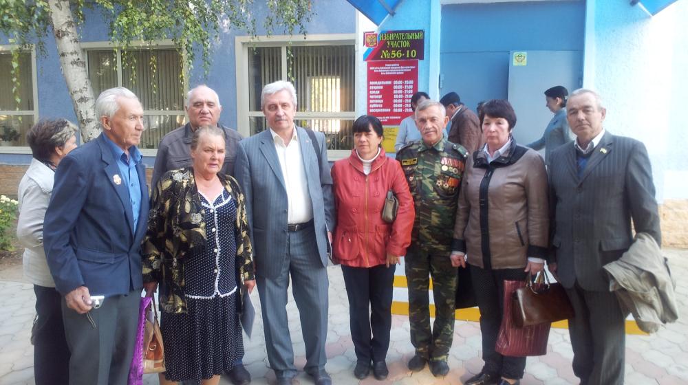 Краснодарский край. Коммунист-депутат Госдумы Николай Осадчий провел встречи в Усть-Лабинске
