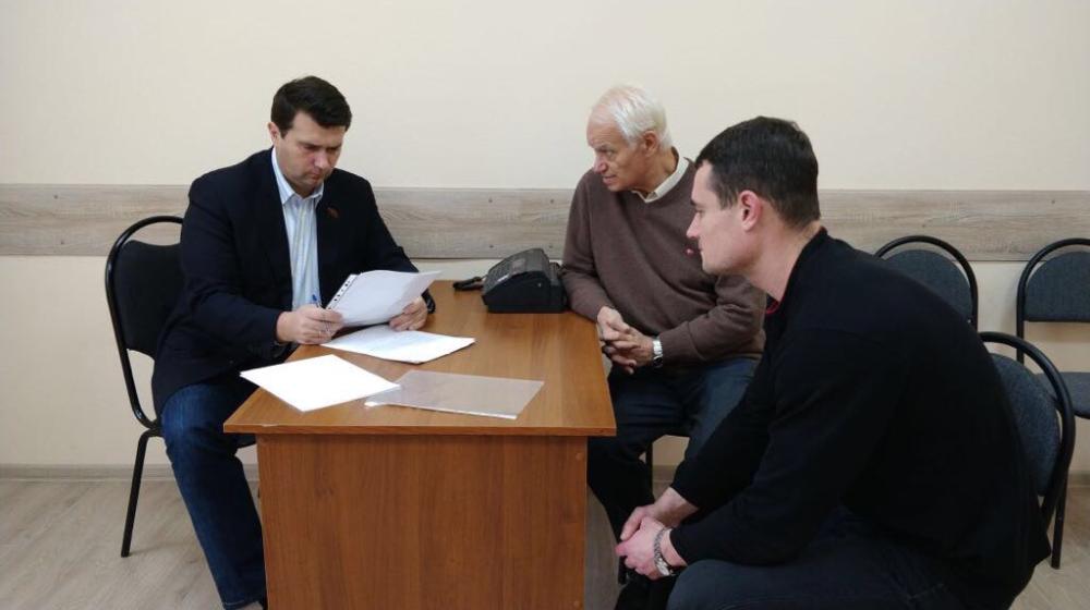 Олег Лебедев провел в Рязани прием избирателей