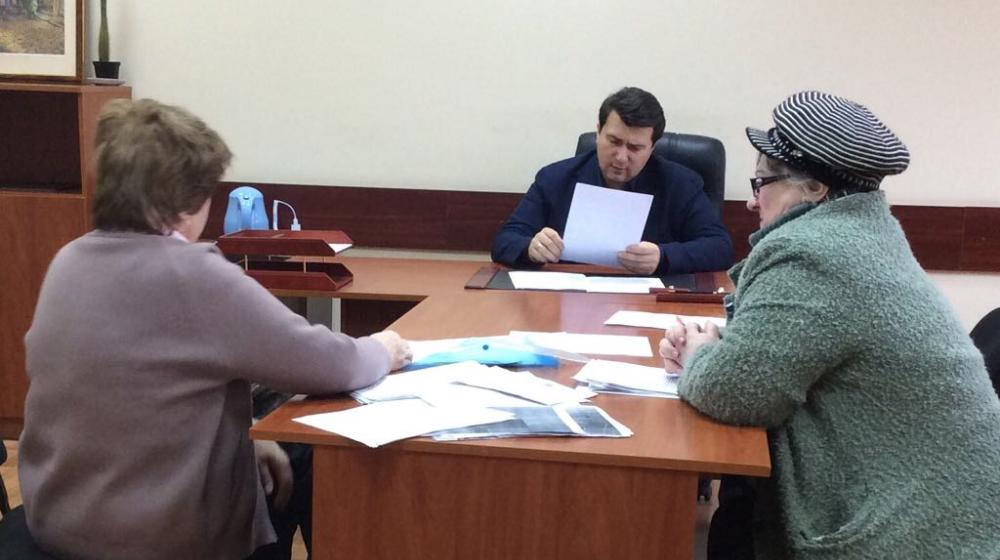 Олег Лебедев провел в Туле прием избирателей