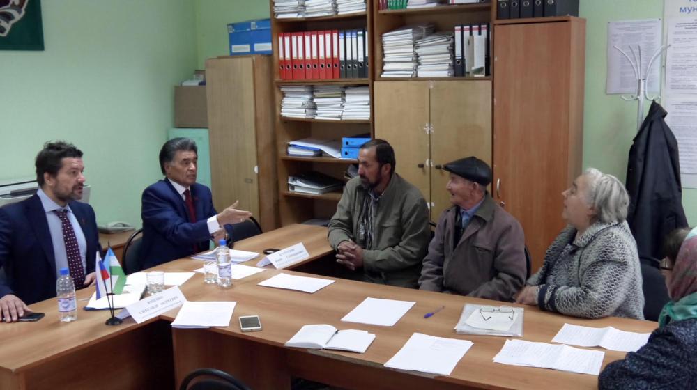 А.А. Ющенко совершил рабочую поездку в Архангельский район Республики Башкортостан
